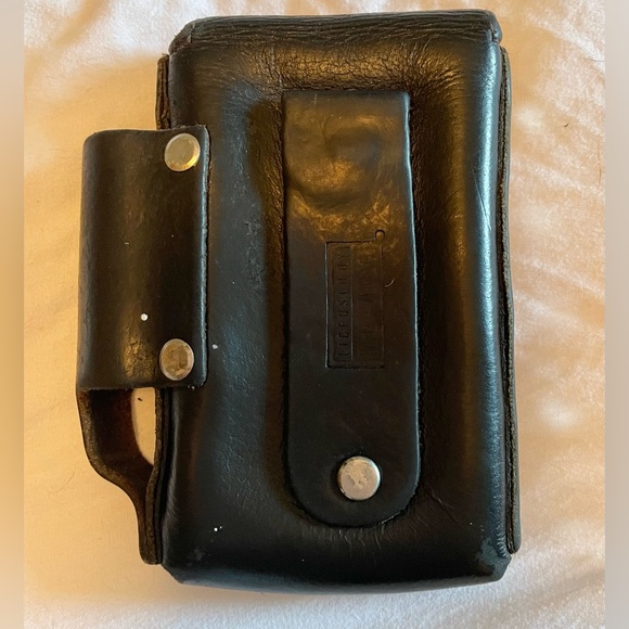 Vintage Harley Davidson cigarette case with lighter pouch - Picture 2 of 3